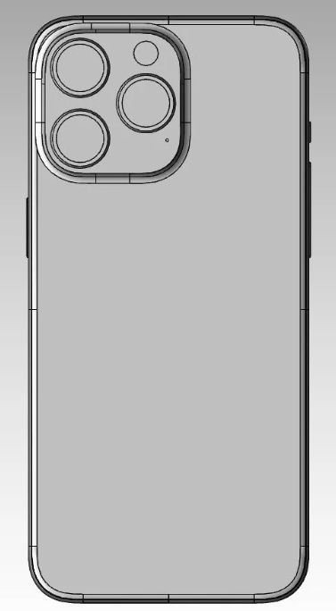 iPhone 15 Pro Max概念CAD图曝光