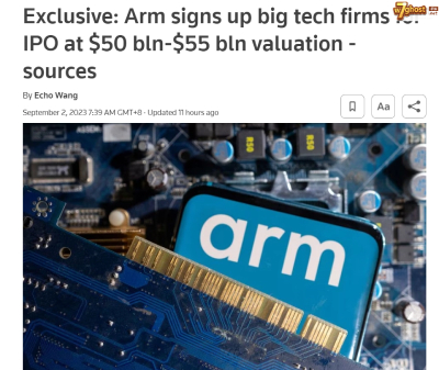 消息称Arm与苹果英伟达等公司签约