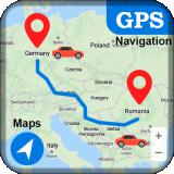 GPS导航图 图标