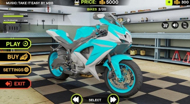 摩托车模拟器特技比赛手机版下载截图3