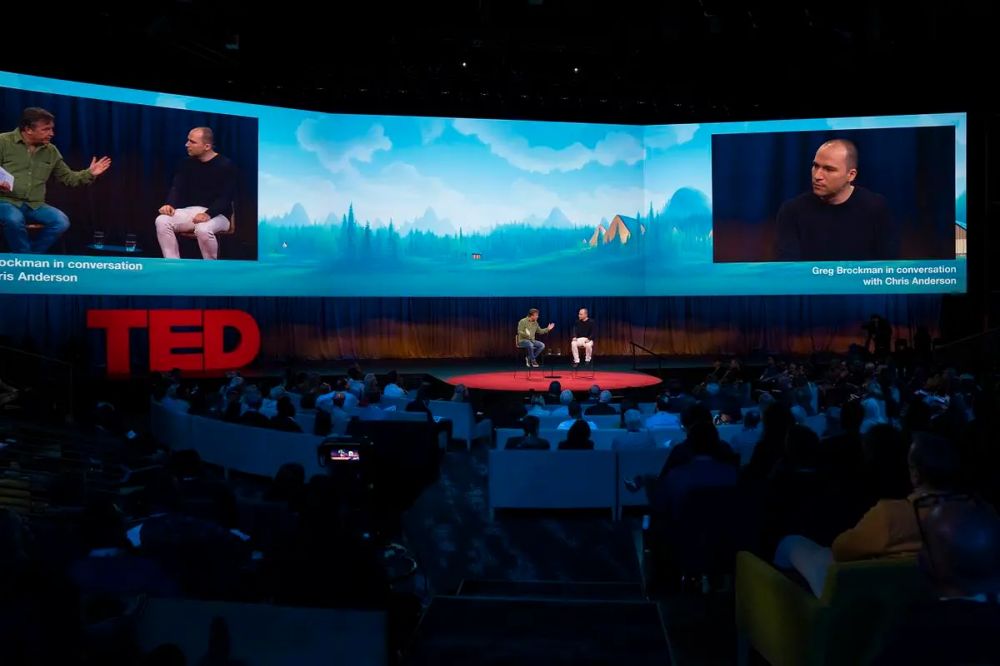 克里斯·安德森和格雷格·布罗克曼Ted演讲
