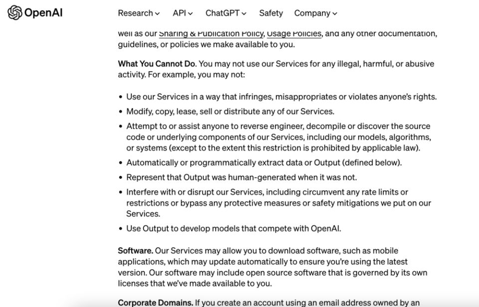 字节跳动澄清关于OpenAI服务的使用情况