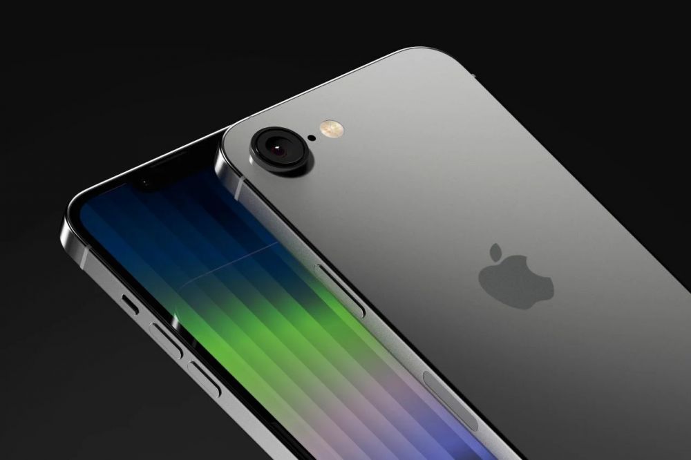 苹果iPhoneSE4高清渲染