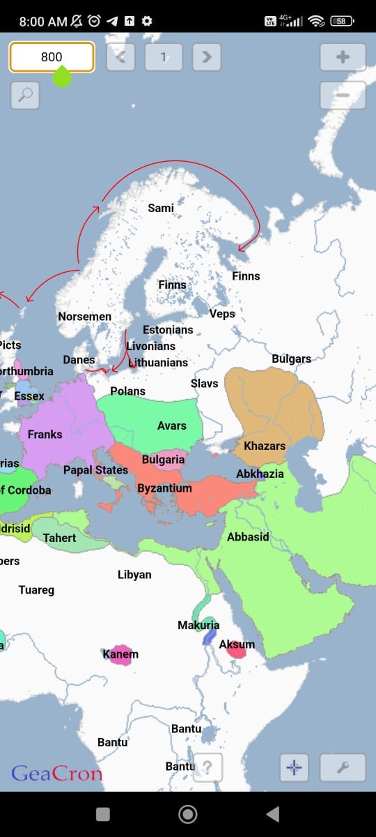 GeaCron History Maps GeaCron History Maps