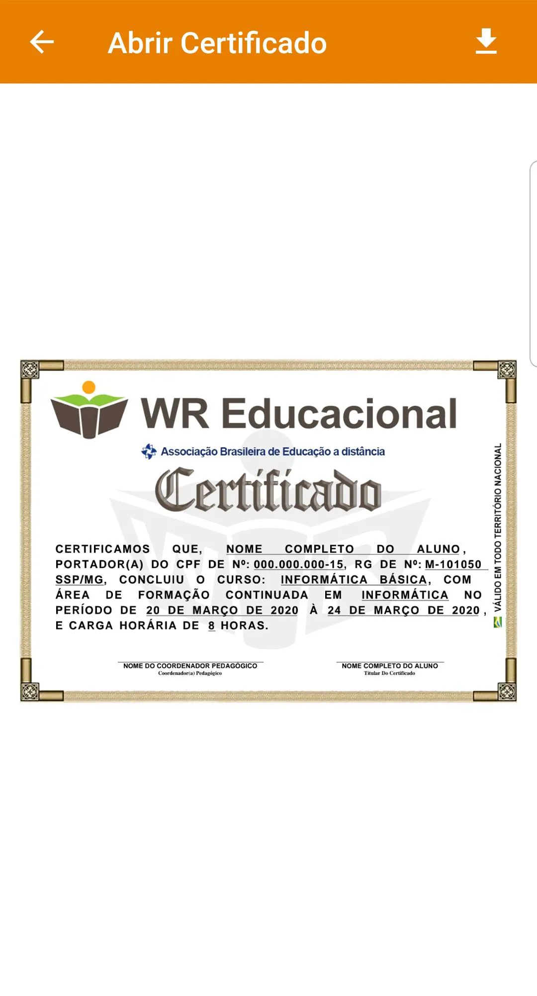 WR Educacional WR Educacional