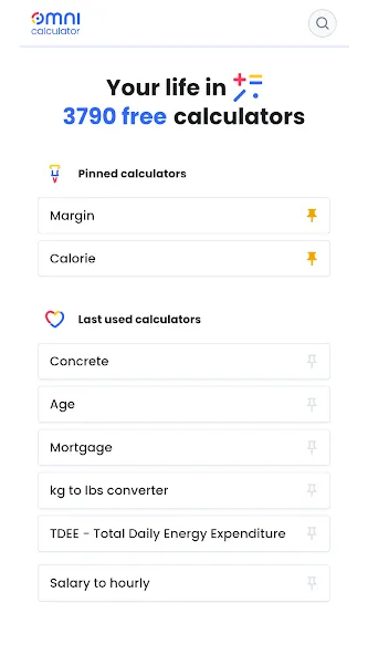 Omni calculator Omni calculator