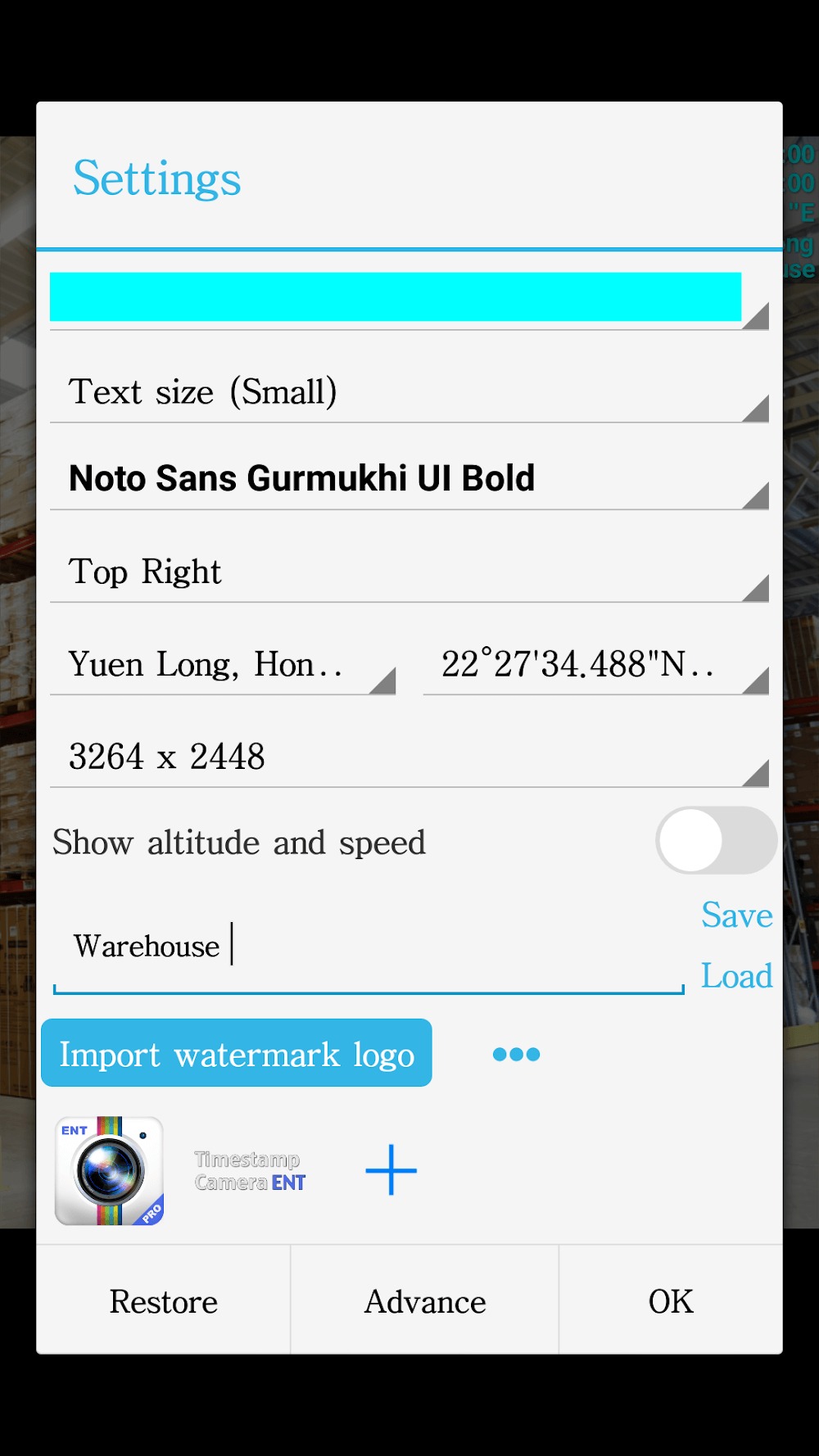 Timestamp Camera Pro 3