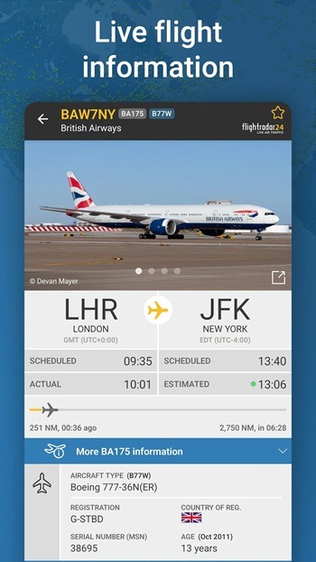Flightradar24 Flight Tracker 2