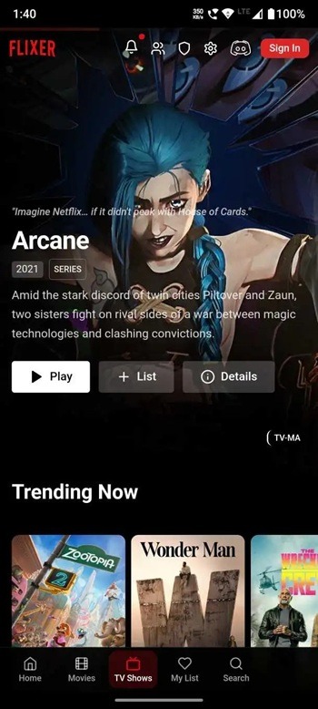 Flixer App Flixer App