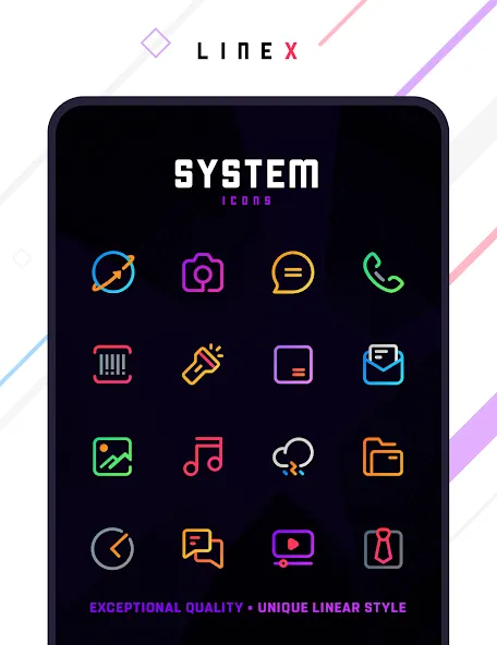 LineX Icon Pack 1