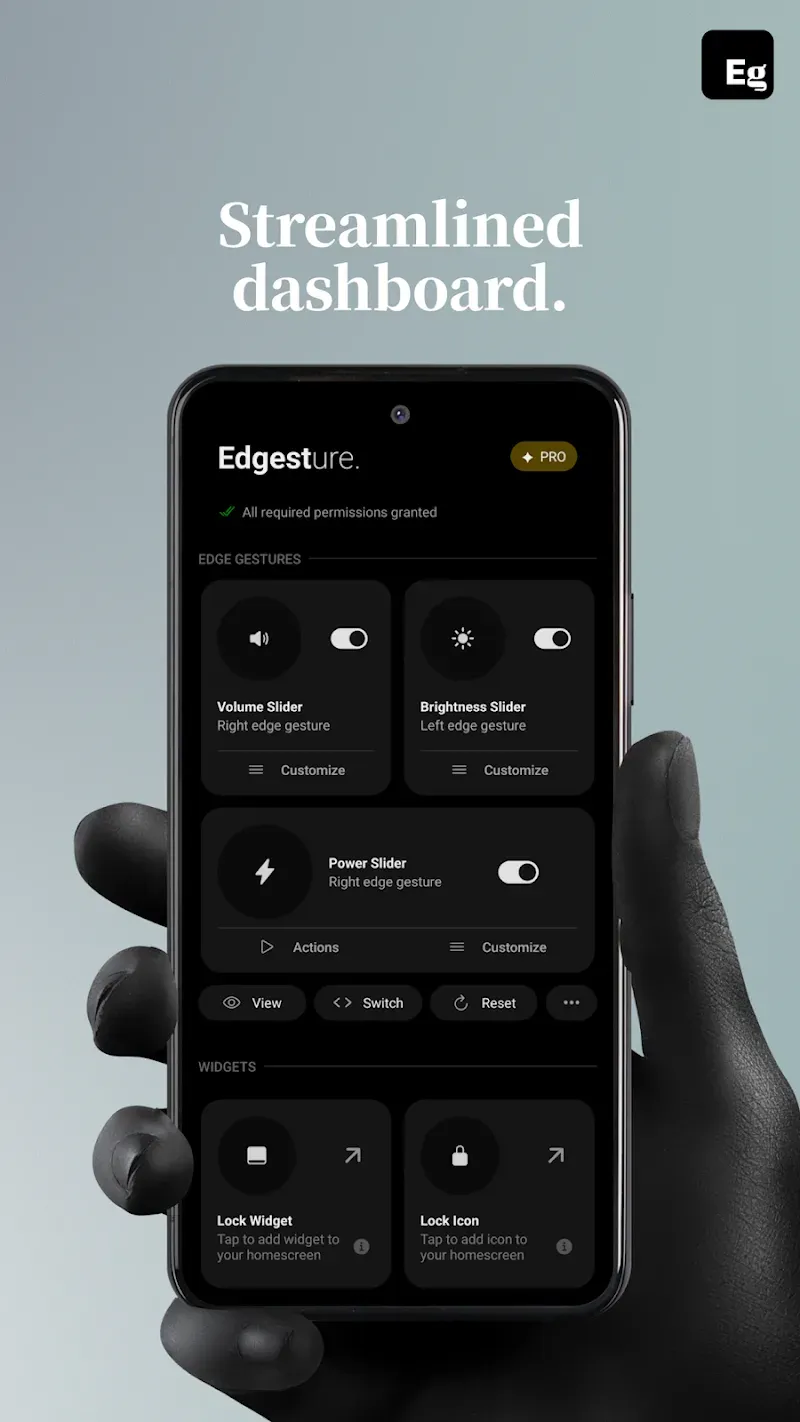Edgest Edge Gestures & Control Edgest Edge Gestures & Control