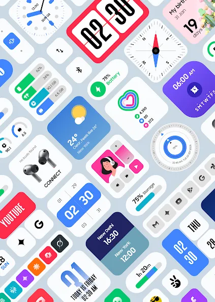 Galaxy Widgets: One UI Galaxy Widgets: One UI