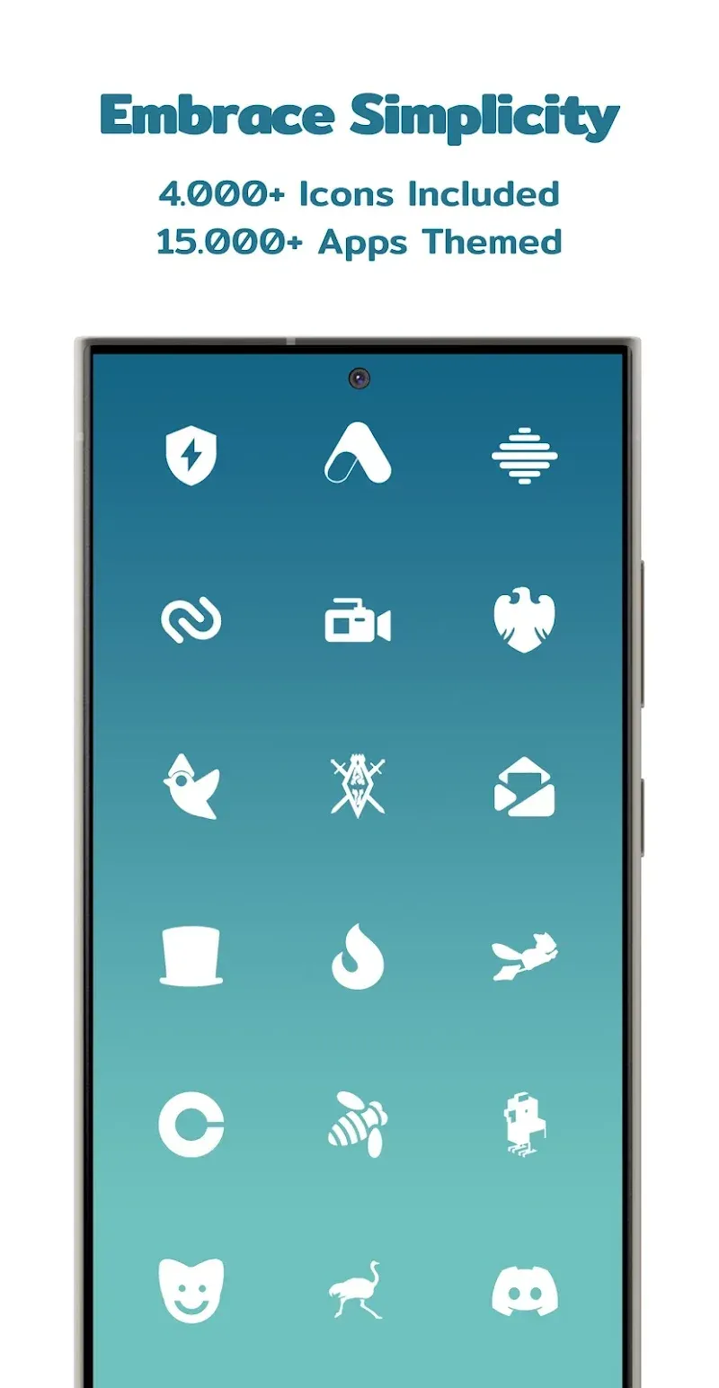 Simply Minimal White Icon Pack 1