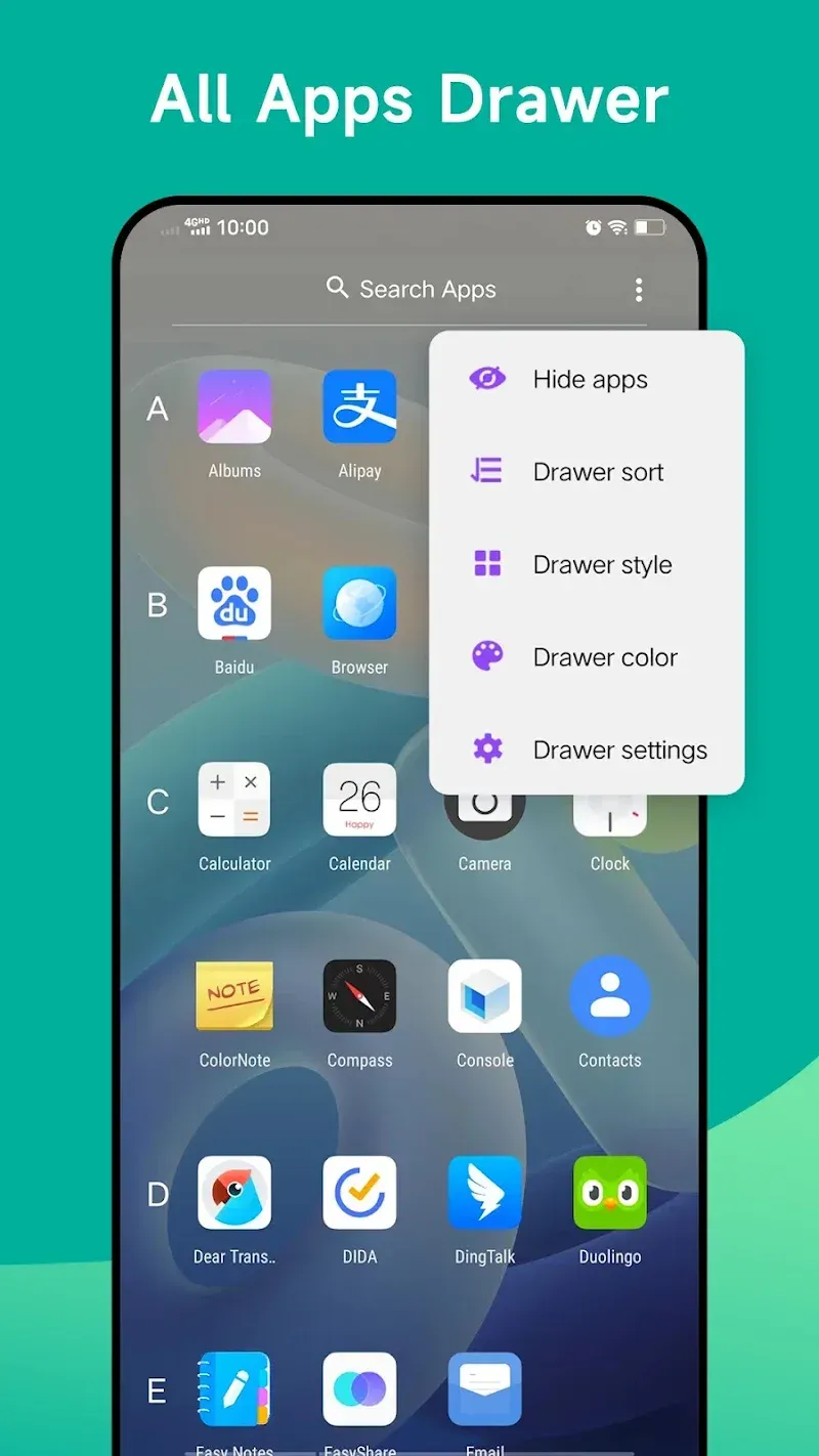Quick Launcher for Android 15 4