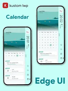 EdgeUI For KLWP 4