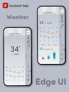 EdgeUI For KLWP 2