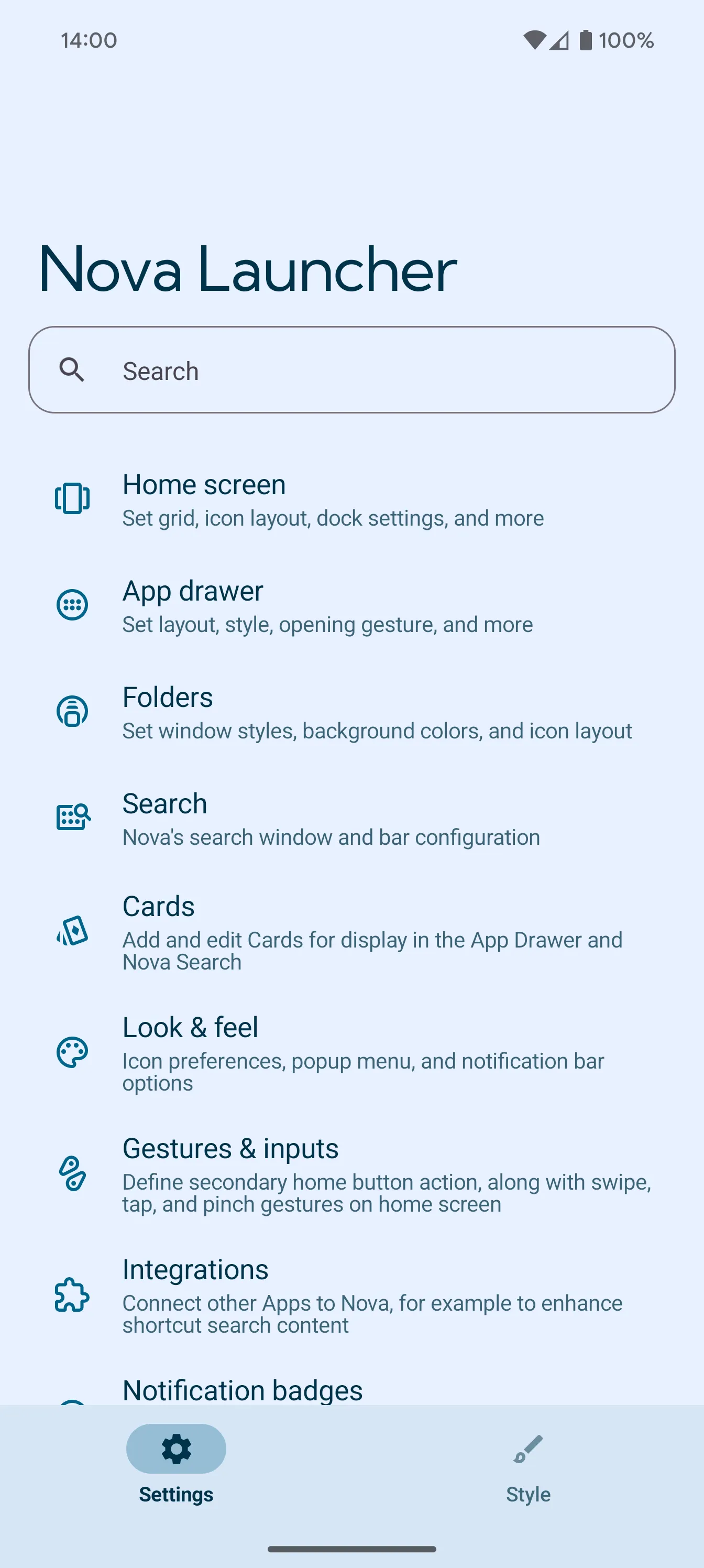 Nova Launcher Nova Launcher