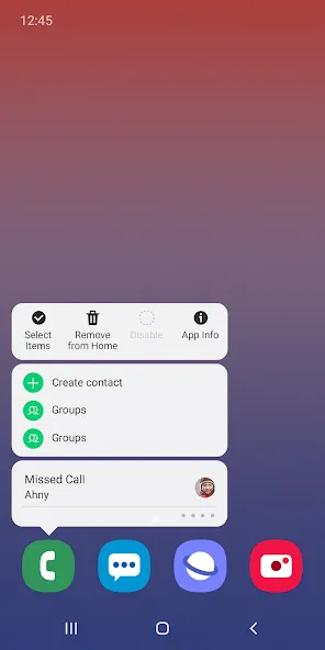 Samsung One UI Home Samsung One UI Home