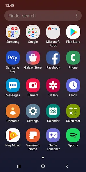 Samsung One UI Home Samsung One UI Home