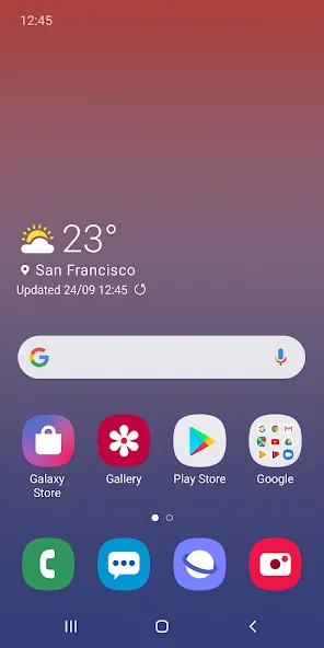 Samsung One UI Home Samsung One UI Home