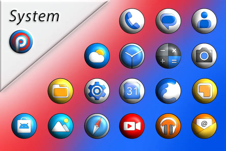 Pixly 3D - Icon Pack Pixly 3D - Icon Pack