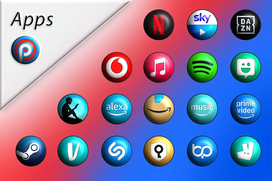 Pixly 3D - Icon Pack Pixly 3D - Icon Pack