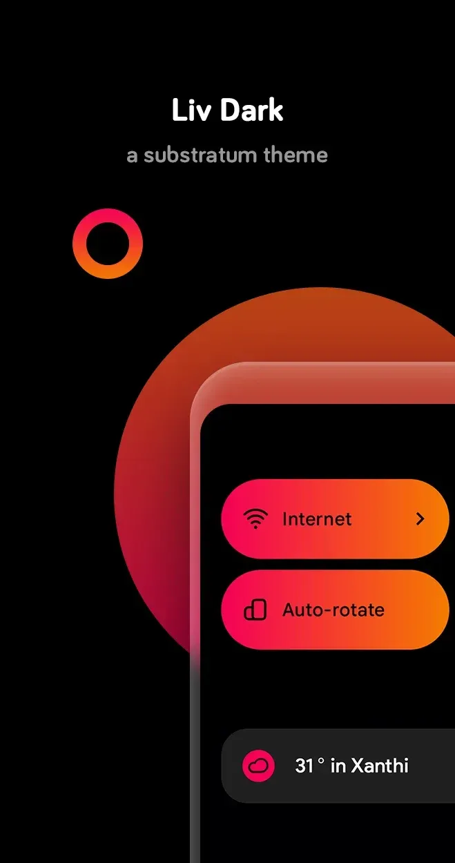 Liv Dark - Substratum Theme Liv Dark - Substratum Theme