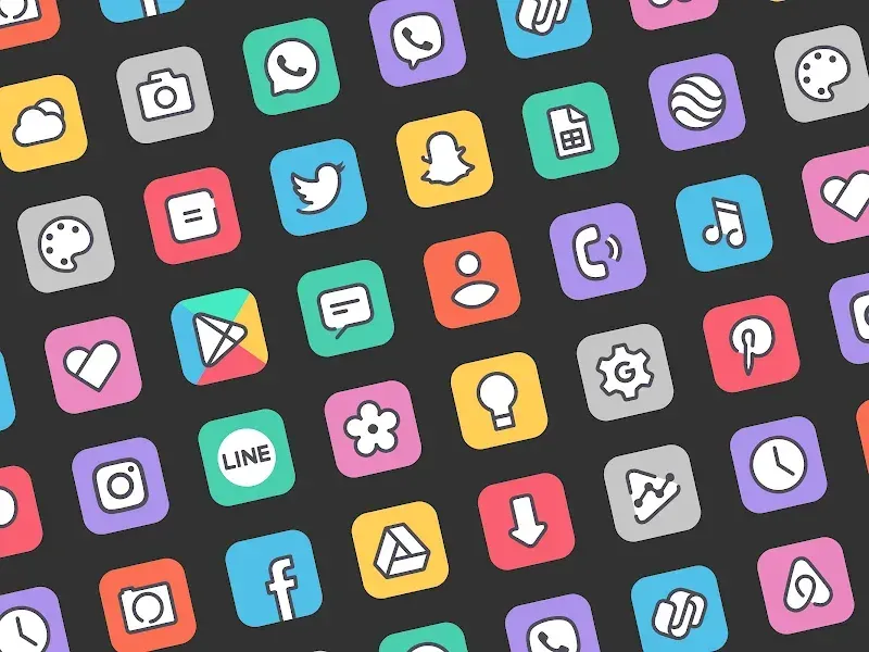 Adaptive Toons Icon Pack Adaptive Toons Icon Pack