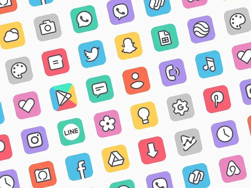 Adaptive Toons Icon Pack Adaptive Toons Icon Pack
