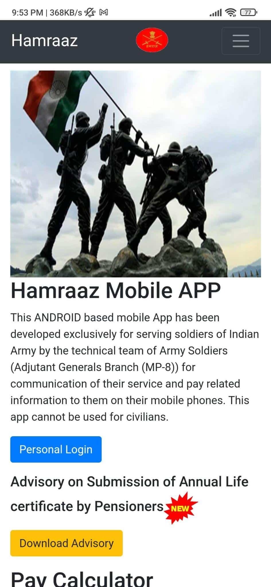 Hamraaz Army Hamraaz Army