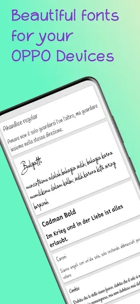 Free Fonts for Oppo Free Fonts for Oppo