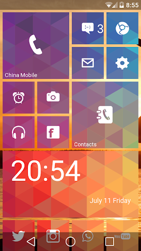 WP Launcher (Windows Phone Style) WP Launcher (Windows Phone Style)