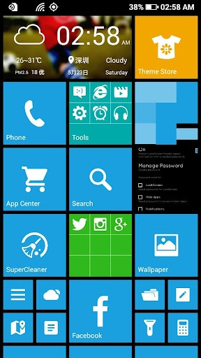 WP Launcher (Windows Phone Style) 2