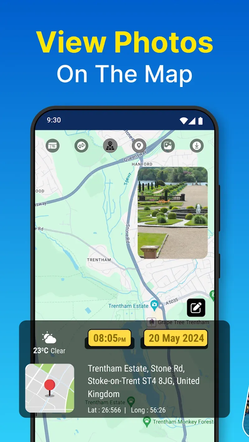 GPS Photo Location on Map 3