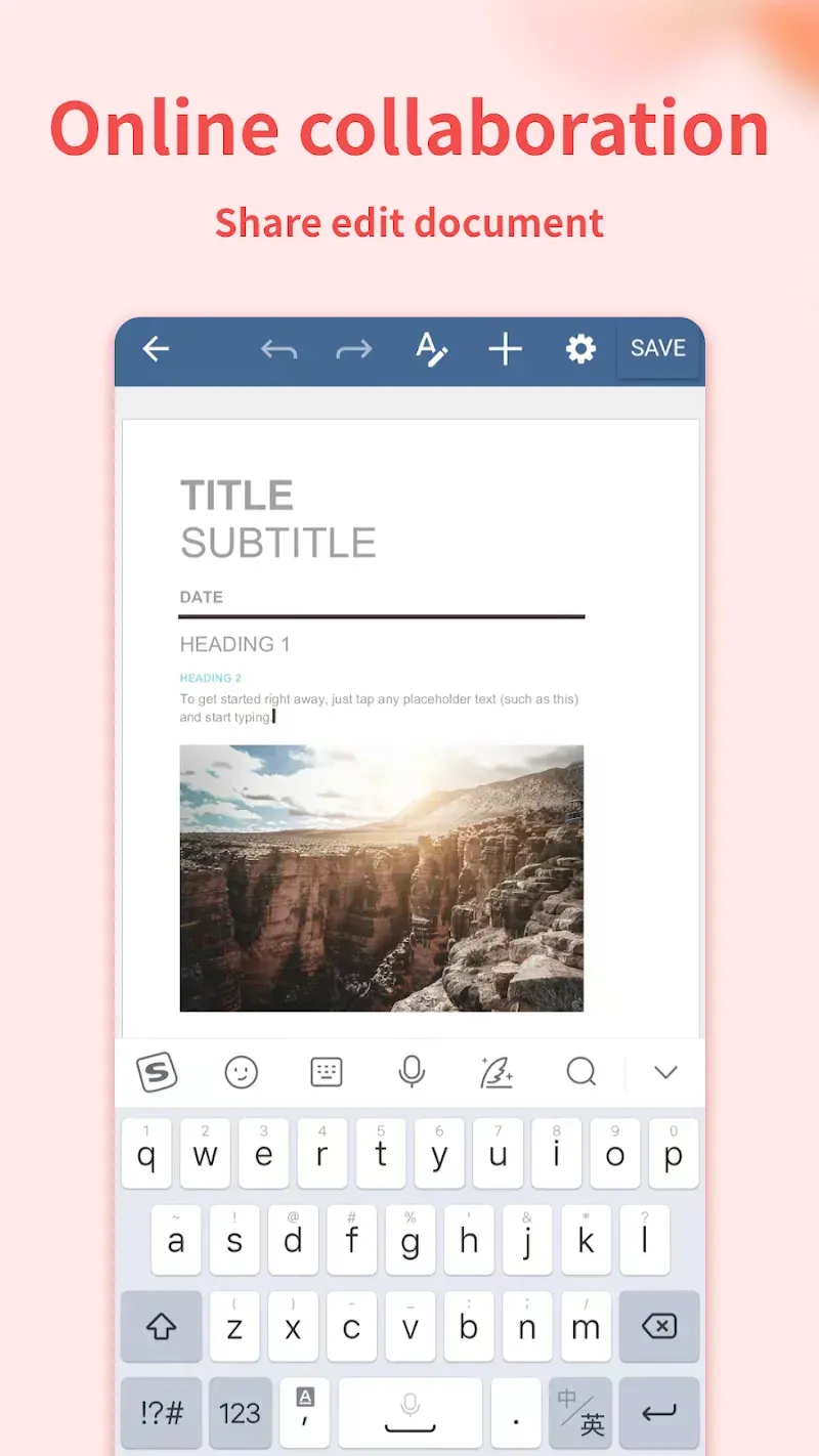 Document Editor Document Editor