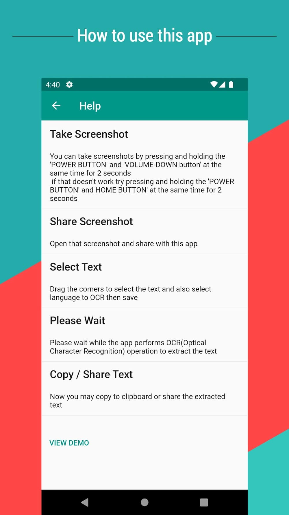 Copy Text On Screen Pro Copy Text On Screen Pro