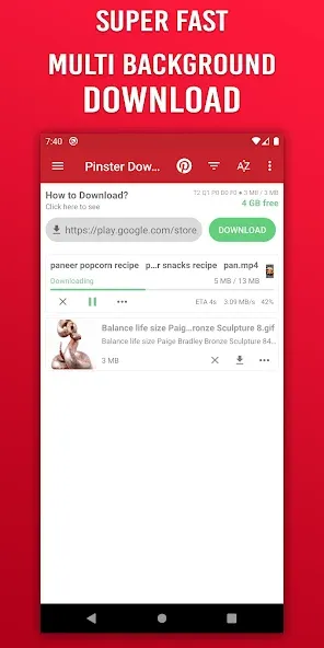 Pinster Advanced Downloader 3