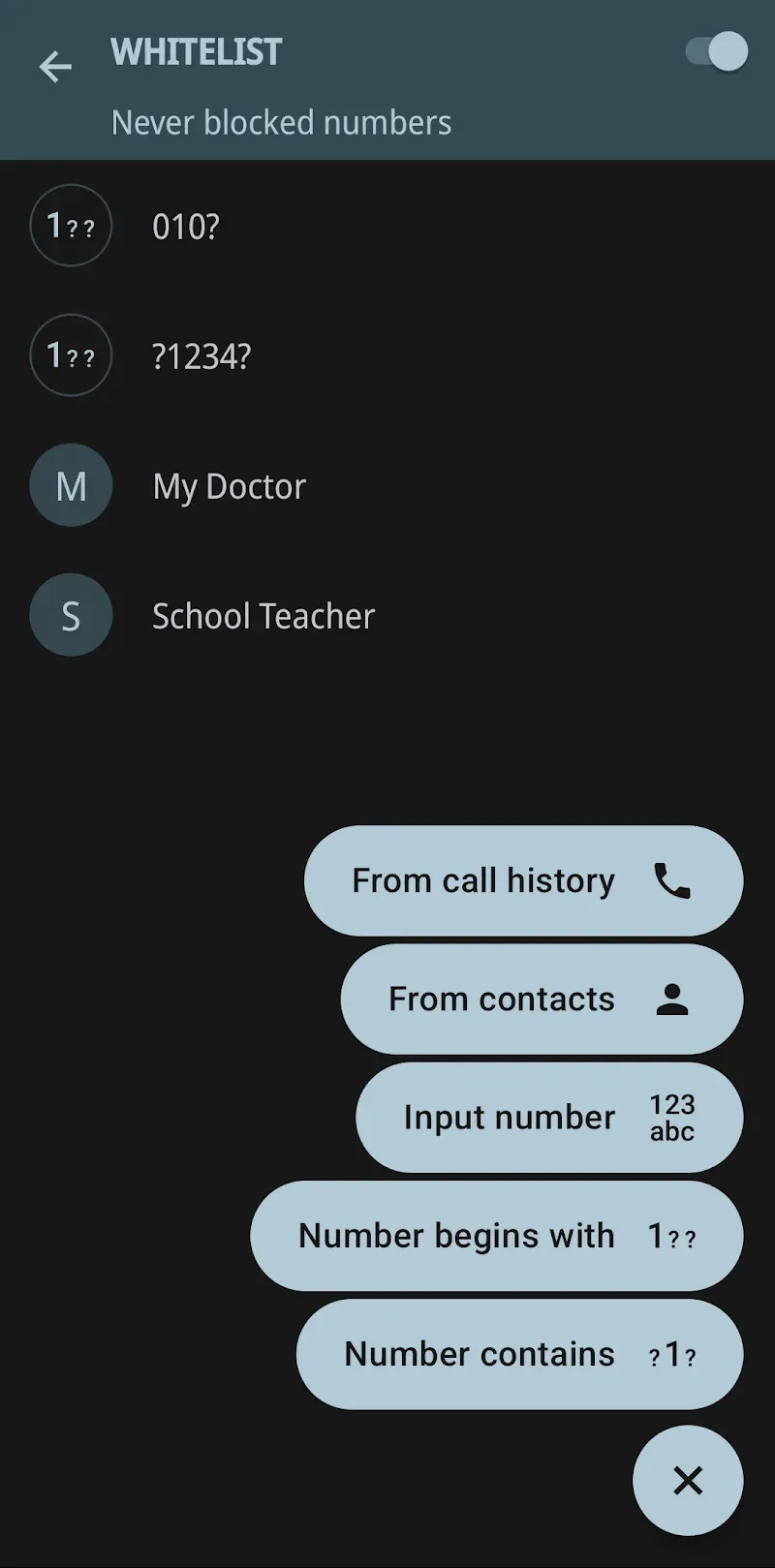 Calls Blacklist Calls Blacklist