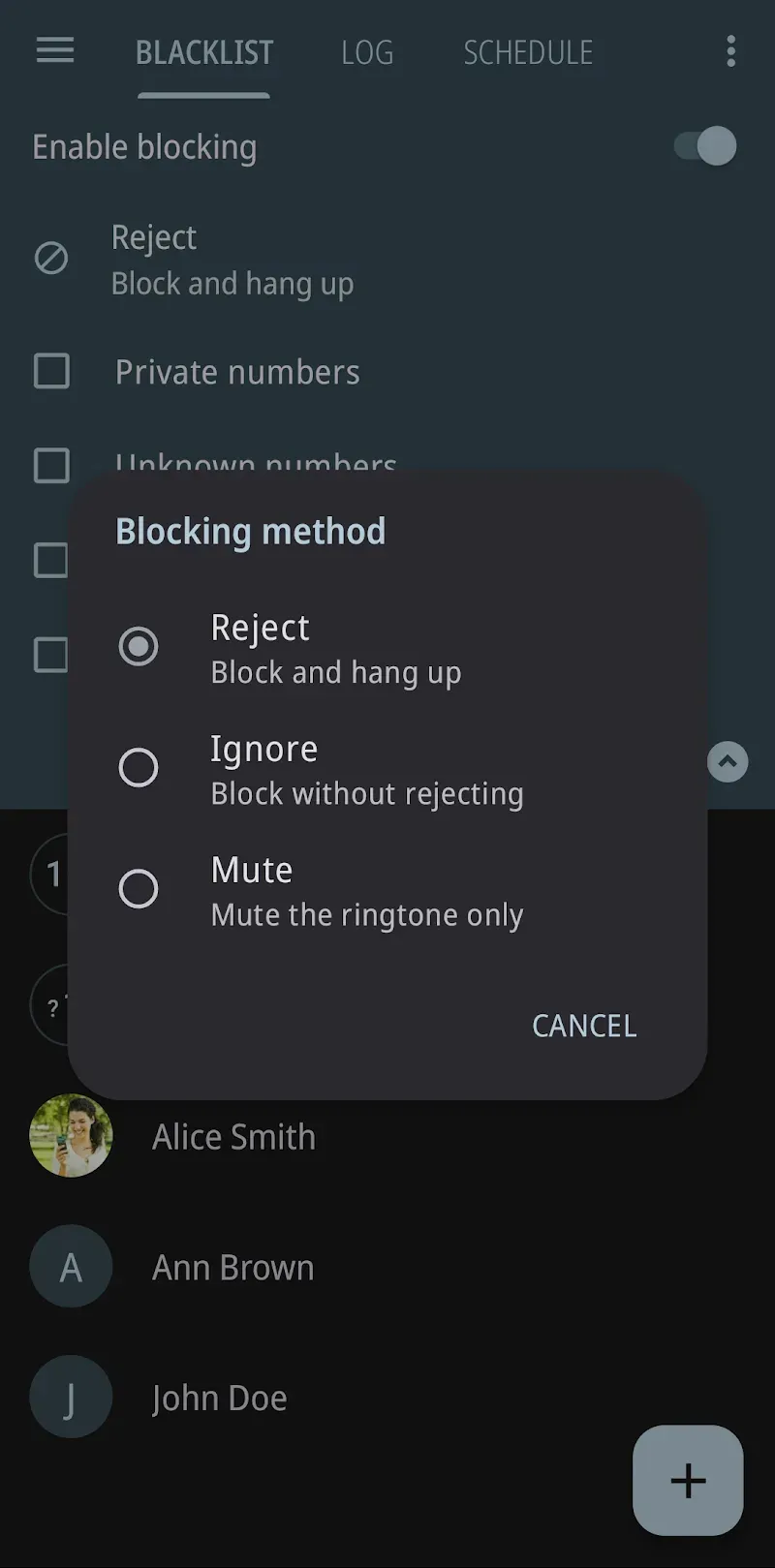 Calls Blacklist 3