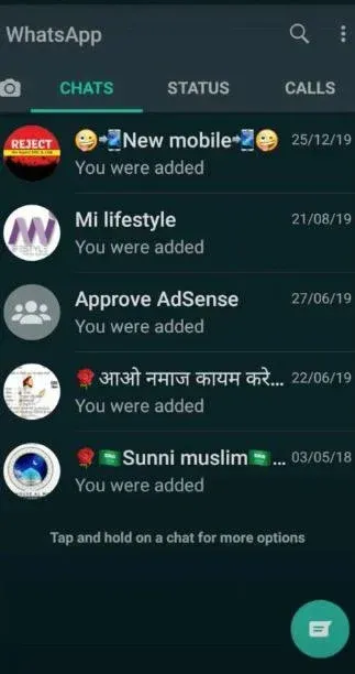 WhatsApp Dark 3