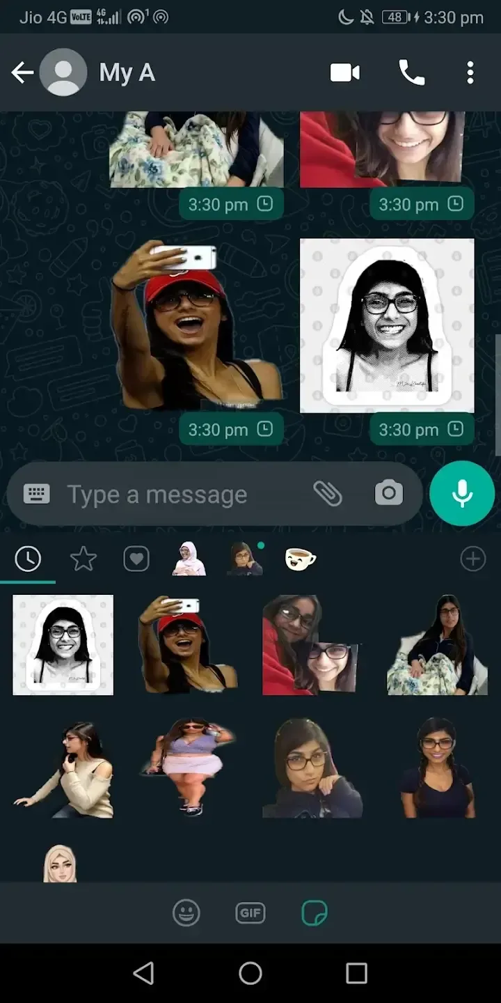 Mia Khalifa Stickers Whatsapp Mia Khalifa Stickers Whatsapp