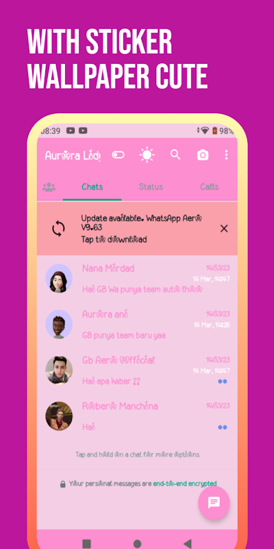 Pink GBWhatsaap 3