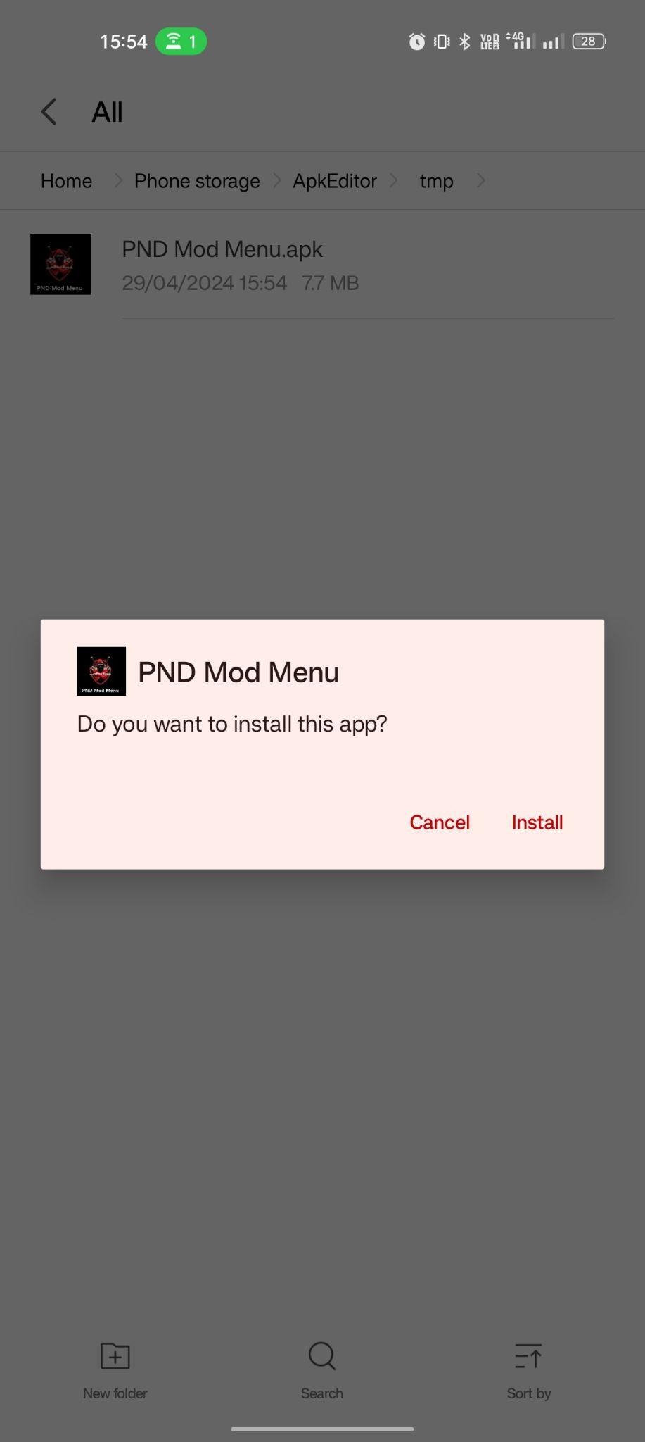 PND Mod Menu 1