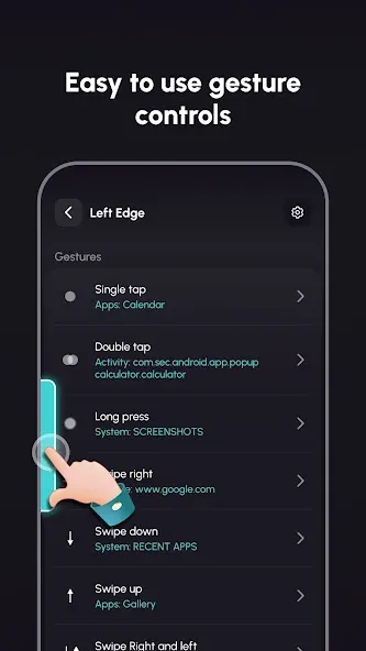 Edge Gestures Edge Gestures
