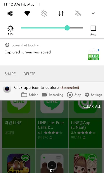Screenshot touch 3