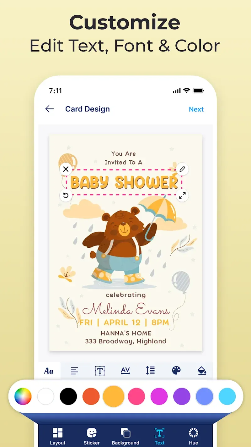Invitation Maker & Card Design 3