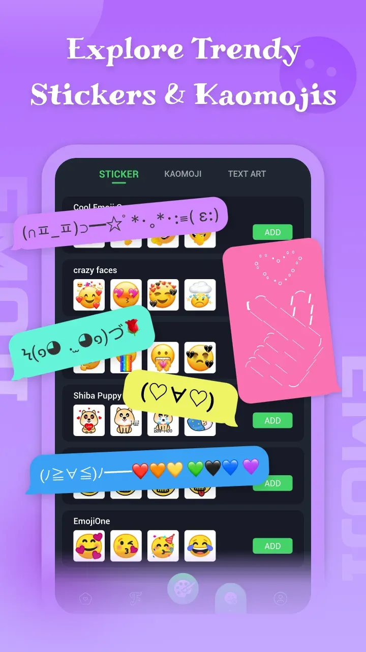 Emoji keyboard Emoji keyboard
