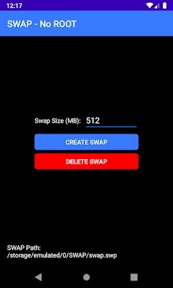 SWAP No ROOT SWAP No ROOT