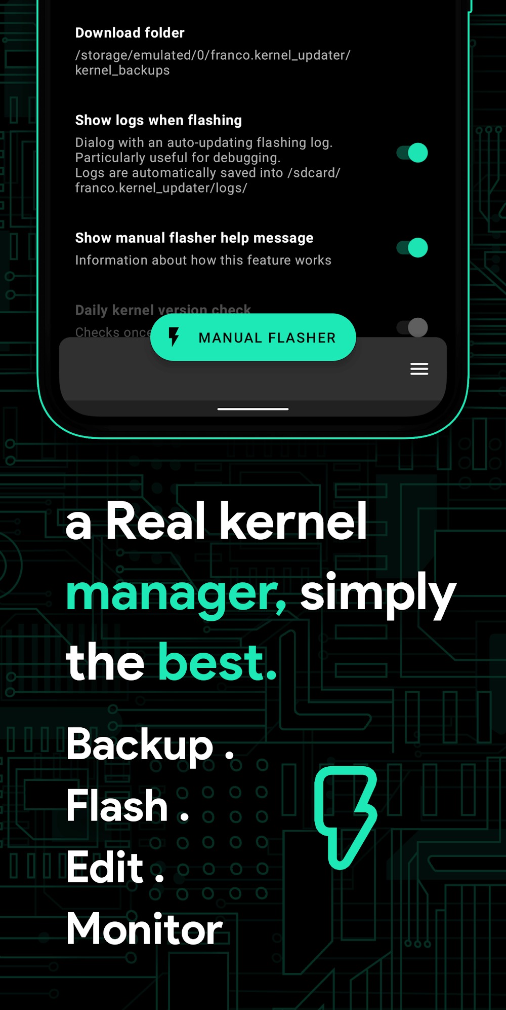 Franco Kernel Manager Franco Kernel Manager