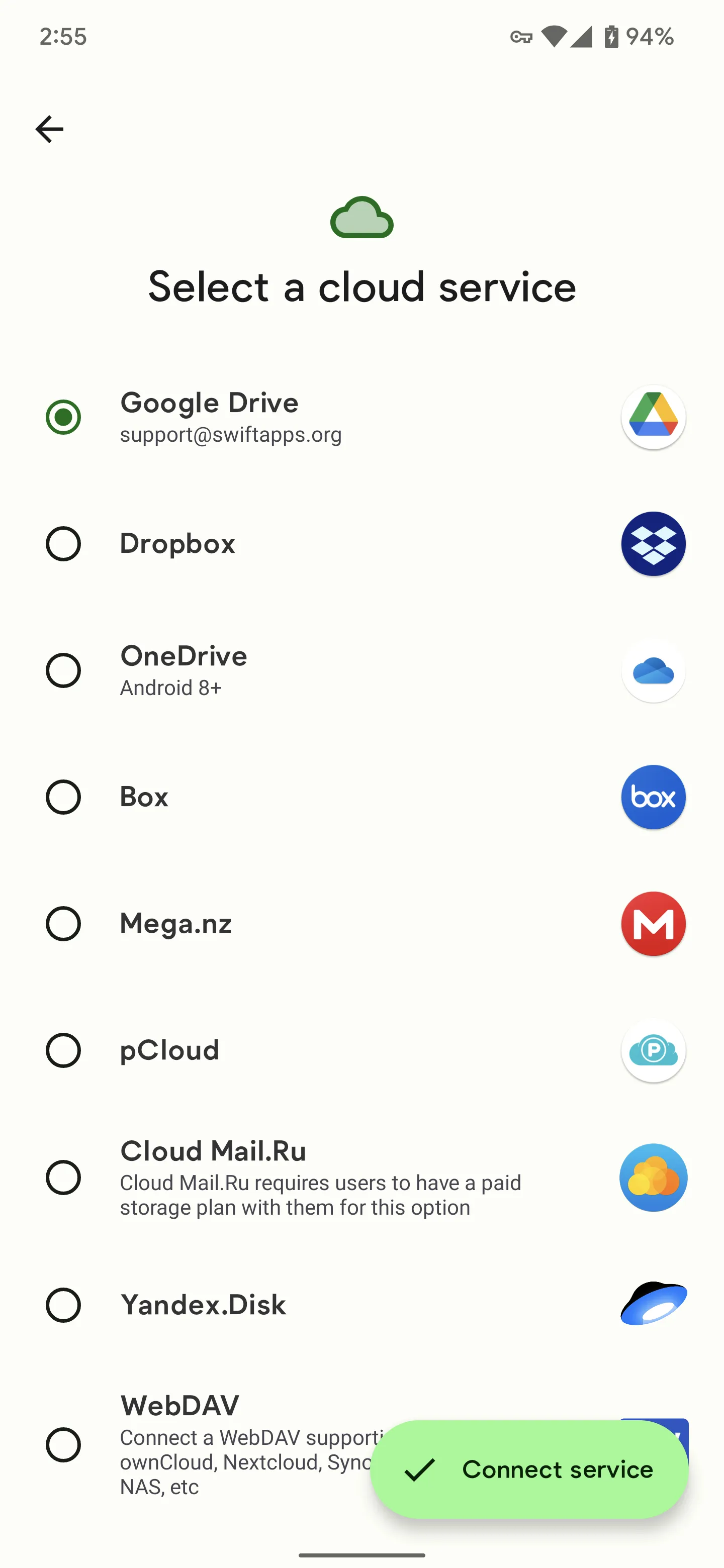 Swift Backup Swift Backup
